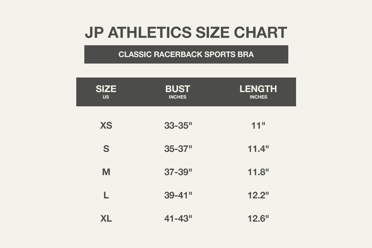 Classic Racerback Sports Bra