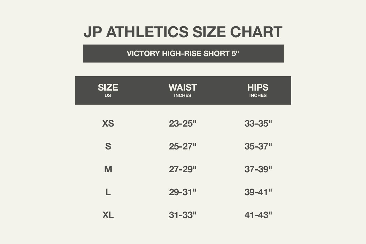 Victory High Rise Shorts 5"
